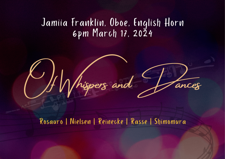 Of Whispers And Dances Jamiia Franklin Promo