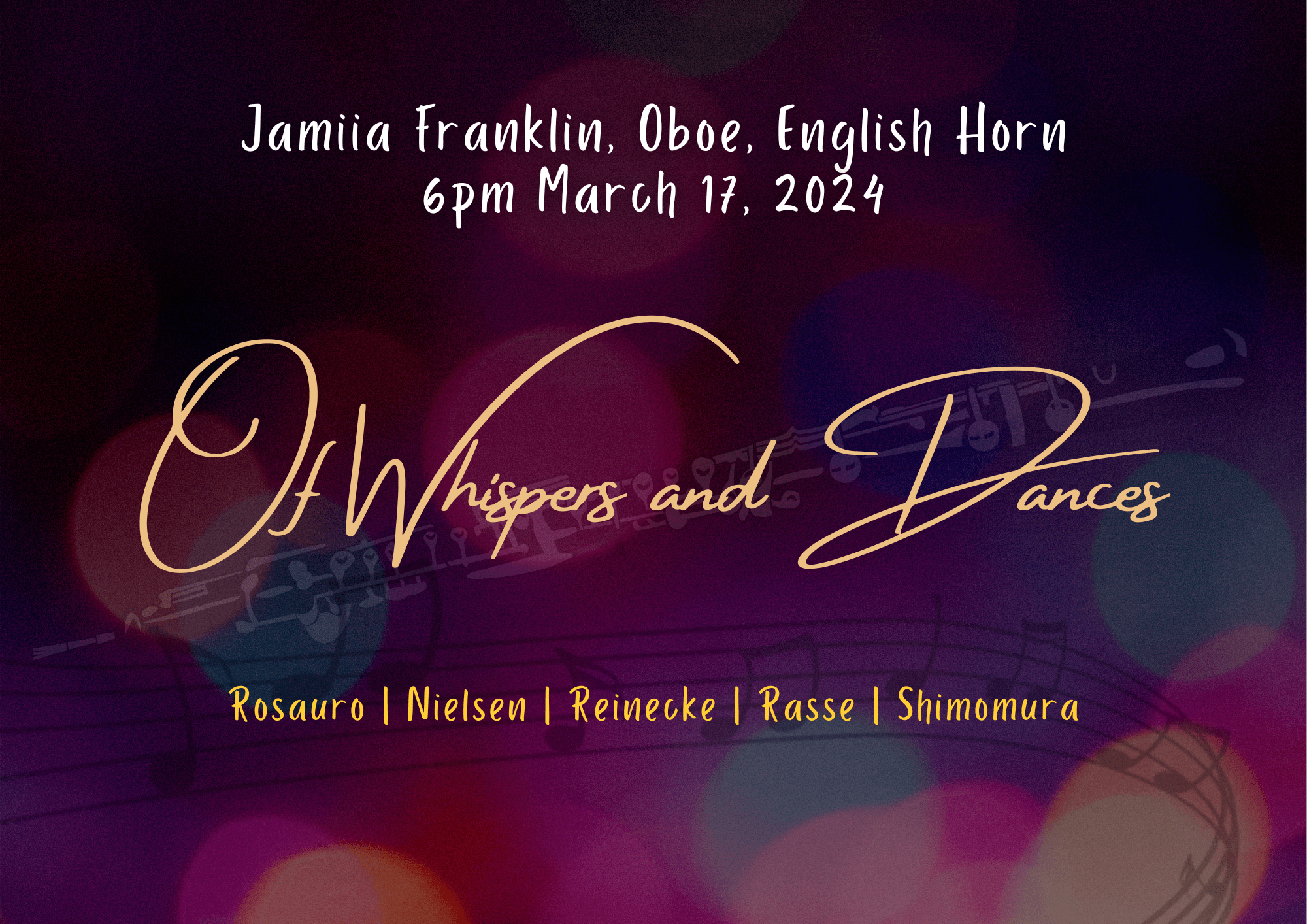 Of Whispers And Dances Jamiia Franklin Promo